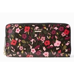 Kate Spade Cameron Street Boho Floral Lacey Wallet